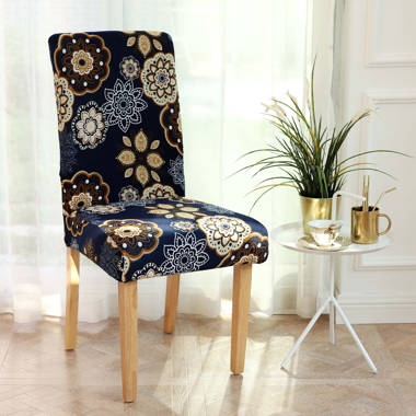 Dining chair slipcover august grove online fabric